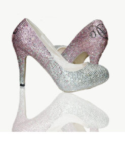Crystal Couture I Do Crystal Platform Shoes