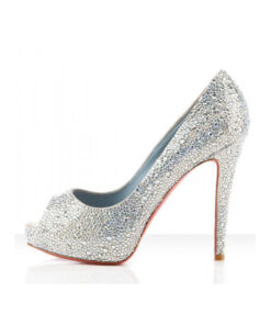 Crystal Couture Ladies Crystal Peep Toes 1