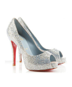 Crystal Couture Ladies Crystal Peep Toes 2