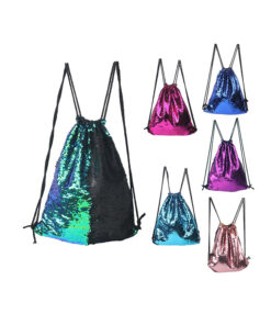 Crystal Couture Sequin Gym Sports Bag 1