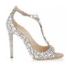 Crystal Couture Crystal Embellished T Strap Wedding Shoes 2