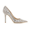 Crystal Couture Ladies Pointed Court Shoe 2