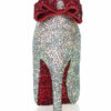 Crystal Couture Crystal Peep Toe With Bow Detail & Crystal Soles 1