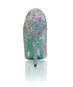 Something Blue Ladies Crystal high heels
