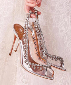 Crystal Couture Crystal Peep Toes