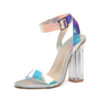 Crystal Couture Jess Holographic Sandals