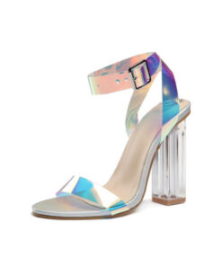 Crystal Couture Jess Holographic Sandals