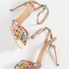 Crystal Couture Bella Boo Rainbow Shoes