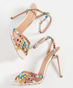 Crystal Couture Bella Boo Rainbow Shoes