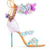 Crystal Couture Butterfly Ladies Sandal Heels