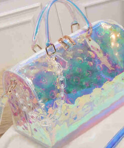 Crystal Couture Rainbow Sports Gym Bags