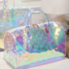 Crystal Couture Rainbow Sports Gym Bags