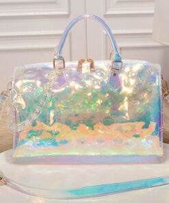 Crystal Couture Rainbow Sports Gym Bags