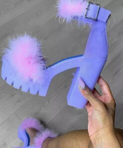 Crystal-couture-fluffy-sandals