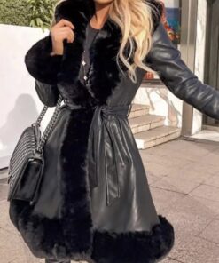 ure-ladiesfaux-fur-lapel-collar