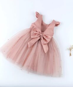 Pink-flower-girl-dresses