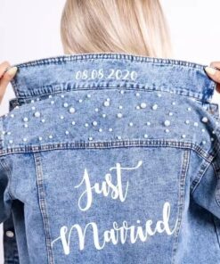 Alternative view of Stunning handmade Embellished personalised denim jackets