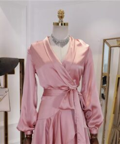 Ladies-spring-dress-crystal-couture