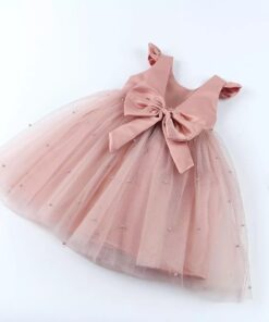 Pink-flower-girl-dresses