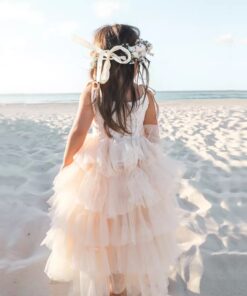Pink-flower-girl-dresses