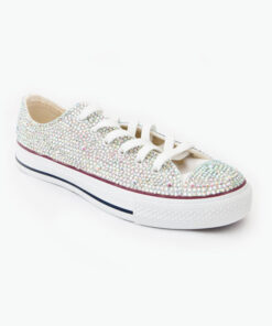 Crystal Couture Converse Low-Tops Trainers
