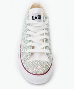 Crystal Couture Converse Low-Tops Trainers