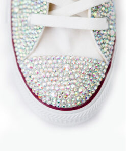 Crystal Couture Converse Low-Tops Trainers