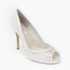 Crystal Couture Glitz and Glam Crystal Peep-toe Heels